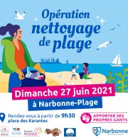 opération de nettoyage de plage