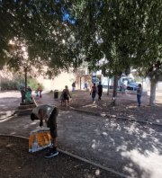 Ramassage déchets - vacances scolaires - Quartier Pont du Las