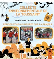 Collecte  SEMAINE REDUCTION DES DECHETS  1 CERBERE VILLAGE DES ALOES