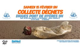 Collecte de déchets Port de Hyères