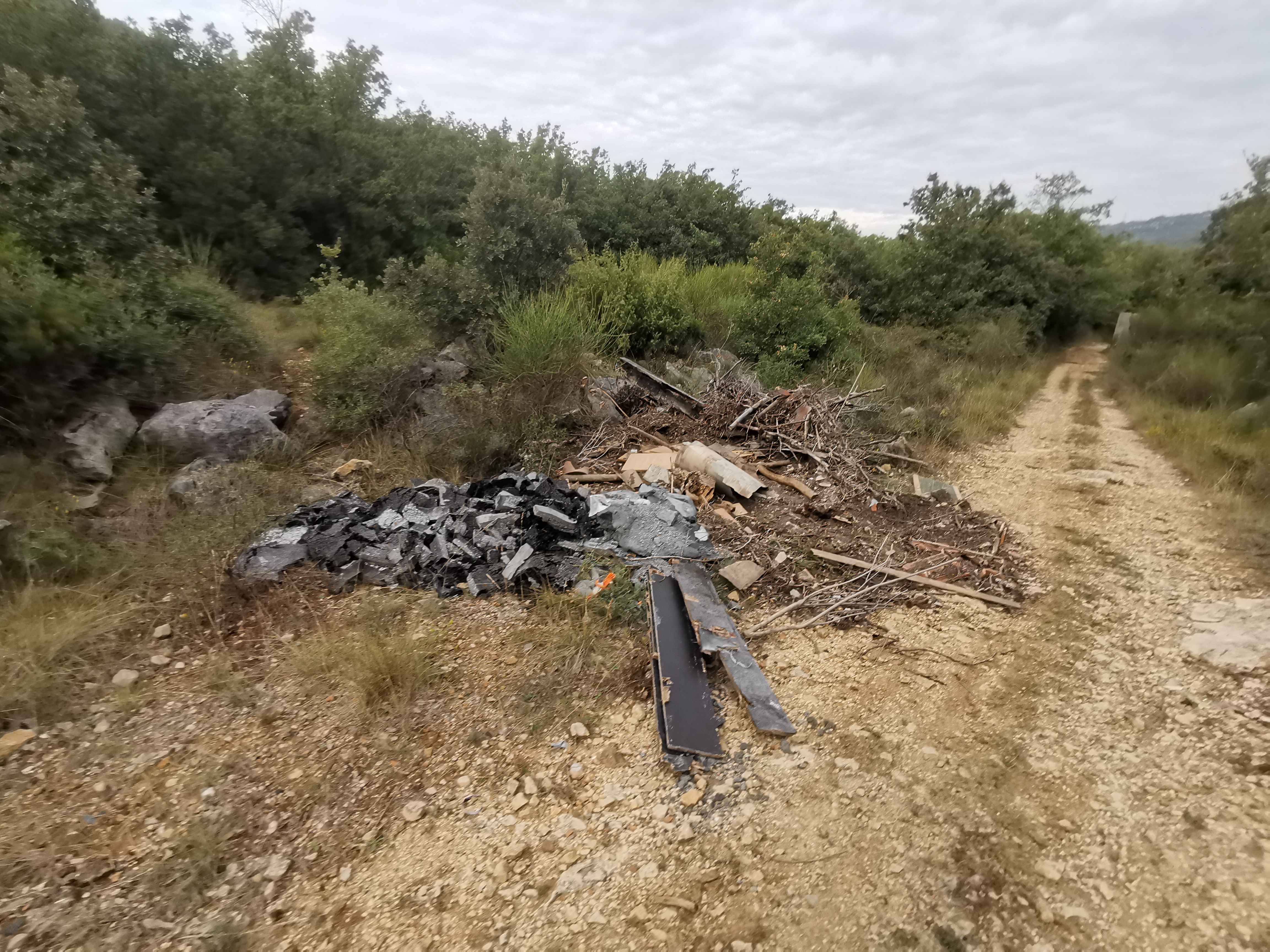 Route de Tourris - PROVENCE PROPRE - 40ème action éco-citoyenne en 2024